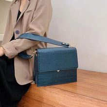 将图片加载到图库查看器，Elegant Modern Women and Girls New Luxury Pu Leather Messenger Bags For Girls And Ladies Handbags for Women Gifts

