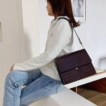 将图片加载到图库查看器，Elegant Modern Women and Girls New Luxury Pu Leather Messenger Bags For Girls And Ladies Handbags for Women Gifts
