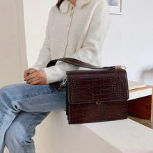 将图片加载到图库查看器，Elegant Modern Women and Girls New Luxury Pu Leather Messenger Bags For Girls And Ladies Handbags for Women Gifts
