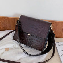 将图片加载到图库查看器，Elegant Modern Women and Girls New Luxury Pu Leather Messenger Bags For Girls And Ladies Handbags for Women Gifts
