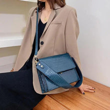 将图片加载到图库查看器，Elegant Modern Women and Girls New Luxury Pu Leather Messenger Bags For Girls And Ladies Handbags for Women Gifts
