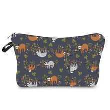Load image into Gallery viewer, Elegant Multicolor Printed Large Capacity Pencil Case For Students Cute Cartoon Theme Stationary Cosmetic Bag
