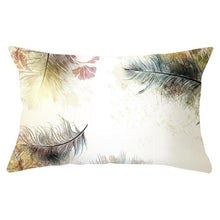 Load image into Gallery viewer, Elegant New Home Decoration Short Plush Pillow Case Feather Soft Rectangular Sofa Seat Bedroom Farmhouse Feather Decorative Throw Pillow Covers Home Decor 30x50CM
