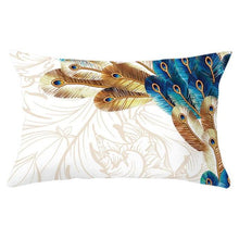 Load image into Gallery viewer, Elegant New Home Decoration Short Plush Pillow Case Feather Soft Rectangular Sofa Seat Bedroom Farmhouse Feather Decorative Throw Pillow Covers Home Decor 30x50CM

