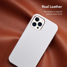将图片加载到图库查看器，Elegant Phone Protection Back Cover Designed for iPhone 12 Pro Max Case Leather Cover for iPhone 12 mini 12 Pro Max Genuine Leather Case for iPhone 12 12Pro Luxury Black Phone Case For Businessman
