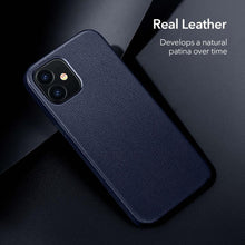 将图片加载到图库查看器，Elegant Phone Protection Back Cover Designed for iPhone 12 Pro Max Case Leather Cover for iPhone 12 mini 12 Pro Max Genuine Leather Case for iPhone 12 12Pro Luxury Black Phone Case For Businessman
