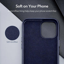 将图片加载到图库查看器，Elegant Phone Protection Back Cover Designed for iPhone 12 Pro Max Case Leather Cover for iPhone 12 mini 12 Pro Max Genuine Leather Case for iPhone 12 12Pro Luxury Black Phone Case For Businessman
