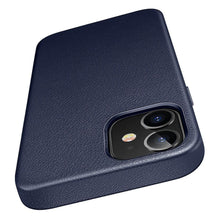 将图片加载到图库查看器，Elegant Phone Protection Back Cover Designed for iPhone 12 Pro Max Case Leather Cover for iPhone 12 mini 12 Pro Max Genuine Leather Case for iPhone 12 12Pro Luxury Black Phone Case For Businessman
