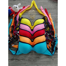 Load image into Gallery viewer, Elegant Red New Bikini Set Three Piece Swimsuit Women's Bathing Suits Push Up Halter Bandage Bikini  Women Push Up Swimwear Bathing Suit Beachwear Swimming Suit For Women
