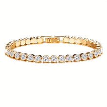 Load image into Gallery viewer, Elegant Rhinestone Tennis Bracelet

