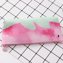 将图片加载到图库查看器，Elegant Small Fresh Print Stationery Portable Stylish Simple Pencil Case Cool Case For Students Office School Pouch
