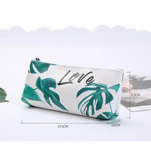 将图片加载到图库查看器，Elegant Small Fresh Print Stationery Portable Stylish Simple Pencil Case Cool Case For Students Office School Pouch
