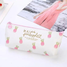 将图片加载到图库查看器，Elegant Small Fresh Print Stationery Portable Stylish Simple Pencil Case Cool Case For Students Office School Pouch
