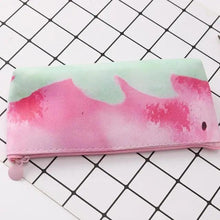 将图片加载到图库查看器，Elegant Small Fresh Print Stationery Portable Stylish Simple Pencil Case Cool Case For Students Office School Pouch
