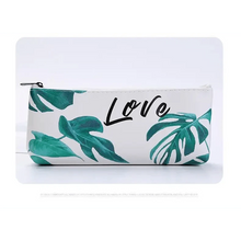 将图片加载到图库查看器，Elegant Small Fresh Print Stationery Portable Stylish Simple Pencil Case Cool Case For Students Office School Pouch
