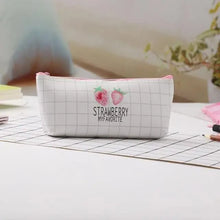 将图片加载到图库查看器，Elegant Small Fresh Print Stationery Portable Stylish Simple Pencil Case Cool Case For Students Office School Pouch
