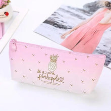 将图片加载到图库查看器，Elegant Small Fresh Print Stationery Portable Stylish Simple Pencil Case Cool Case For Students Office School Pouch
