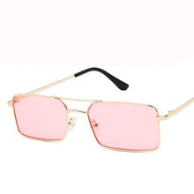 将图片加载到图库查看器，Elegant Square Sunglasses For Women Luxury Eyewear For Women/Men High Quality Metal Glasses For Women Outdoor Lightweight Sunglasses For Men Retro Design
