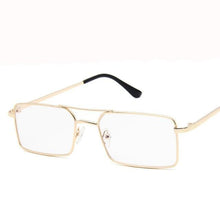 将图片加载到图库查看器，Elegant Square Sunglasses For Women Luxury Eyewear For Women/Men High Quality Metal Glasses For Women Outdoor Lightweight Sunglasses For Men Retro Design
