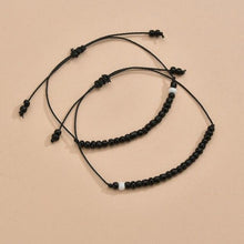 Load image into Gallery viewer, Elegant Stone Matching Bracelets For Best Friends Couple Family Women Bracelets Couple Pinky Promise Distance Matching Relationship Jewelry For Valentines Day Friendship Strand Bracelets For Him And Her Bf And Gf

