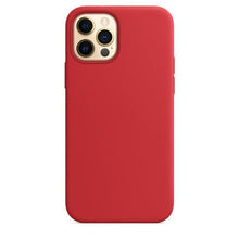 Load image into Gallery viewer, Elegant Style Solid Color Silicone Phone Cases For iPhone 13 14 Pro Max Classic Simple Case For iPhone 13 Pro Cover Slim Fit Silicone Back Cover For iPhone
