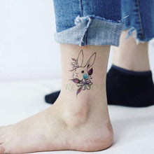 将图片加载到图库查看器，Elegant Waterproof Tattoo Sticker Sun Moon Fake Tatto Fashion Moon Temporary Fun Sun Wave Magic Tatoos For Womens Mens
