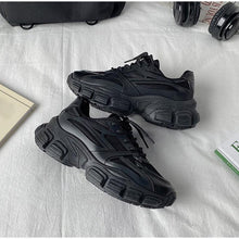 Load image into Gallery viewer, Elegant Women's Sneakers Lace Up Thick Platform Casual Shoes Leather Comfortable Walking Footwear Fashion New Lightweight Casual Everyday Walking Fashion Sneakers
