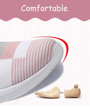 Load image into Gallery viewer, Elegant Women Shoes Espadrilles Knitted Sneakers Women New Flat Shoes Mix Color Casual Walking Shoes Slip-on Sock Shoe Lady Girls Running Shoes Mesh Air Mesh Womens Espadrilles
