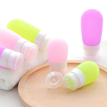 将图片加载到图库查看器，Empty Silicone Portable Travel Packing Press Bottle
