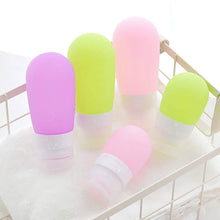 将图片加载到图库查看器，Empty Silicone Portable Travel Packing Press Bottle
