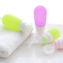 将图片加载到图库查看器，Empty Silicone Portable Travel Packing Press Bottle
