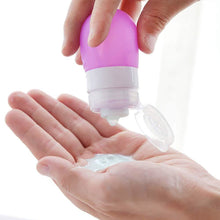将图片加载到图库查看器，Empty Silicone Portable Travel Packing Press Bottle
