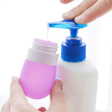 将图片加载到图库查看器，Empty Silicone Portable Travel Packing Press Bottle
