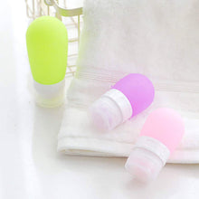 将图片加载到图库查看器，Empty Silicone Portable Travel Packing Press Bottle
