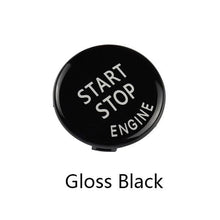将图片加载到图库查看器，Engine START STOP Sports Engine Start Stop Button Cover Keyless Go Ignition Sticker Start Stop Engine Button Switch Cover Button Accessories Key Decor for Car Replace Cover
