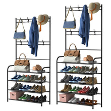 将图片加载到图库查看器，Entryway Coat Hat Rack Shoe Storage Shelf
