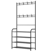 将图片加载到图库查看器，Entryway Coat Hat Rack Shoe Storage Shelf
