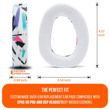 Load image into Gallery viewer, EPOS H6 Pro &amp; GSP Headset Earpads - WC FreeZe Cooling Gel

