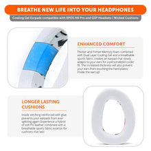 Load image into Gallery viewer, EPOS H6 Pro &amp; GSP Headset Earpads - WC FreeZe Cooling Gel
