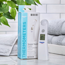 将图片加载到图库查看器，Equate Temple Touch 6-Second Digital Thermometer
