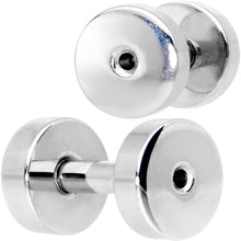 Load image into Gallery viewer, 14G Steel Screw Fit Tunnel Plug Set
