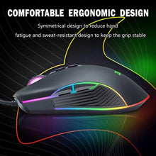 Load image into Gallery viewer, Ergonomic Design Wired RGB Professional Gaming Mouse Optical Gamer Mice Adjustable DPI Mouse With Backlight For Computer
