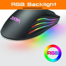 Load image into Gallery viewer, Ergonomic Design Wired RGB Professional Gaming Mouse Optical Gamer Mice Adjustable DPI Mouse With Backlight For Computer
