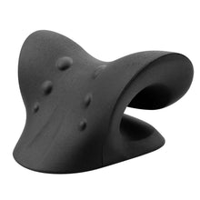 Load image into Gallery viewer, Ergonomic Heated Neck Stretcher Cervical Traction Therapy Pillow with Graphene Heating Pad
