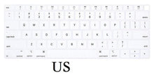 将图片加载到图库查看器，EU US English Keyboard Skin Keyboard Cover Silicon Waterproof Skin Film Protector Perfect Fit Silicone Skin Keyboard Covers For Laptops

