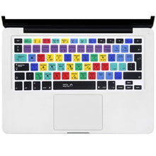 Load image into Gallery viewer, European Version Adobe Photoshop Shortcut Keys Keyboard Protector Keyboard Cover Perfect Fit Silicone Skin Keyboard Covers For Laptops
