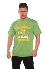 Load image into Gallery viewer, Everything you need Men's Bamboo Viscose/Organic Cotton Short Sleeve Graphic T-Shirt
