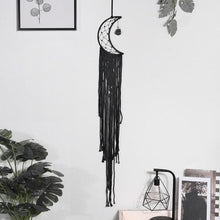 Load image into Gallery viewer, Evil Eye Dream Catcher Home Room Decor Black Room Decoration For  Farmhouse Wind Chimes Moon Dream Catchers For Bedroom Home Decor Wedding Ornament Craft Gift
