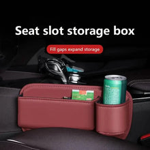 将图片加载到图库查看器，Expandable Car Seat Gap Organizer with Cup &amp; Phone Holder
