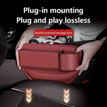 将图片加载到图库查看器，Expandable Car Seat Gap Organizer with Cup &amp; Phone Holder
